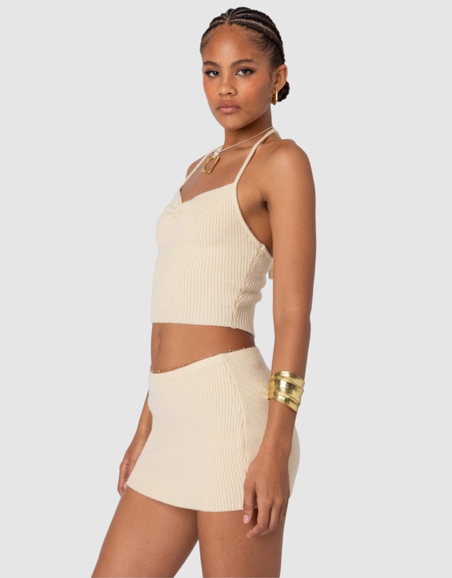 EDIKTED - Fiona Cinched Knit Top