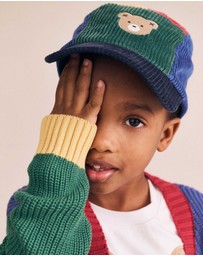 Huxbaby - Colour Block Varsity Hux Cardigan - Babies-Kids