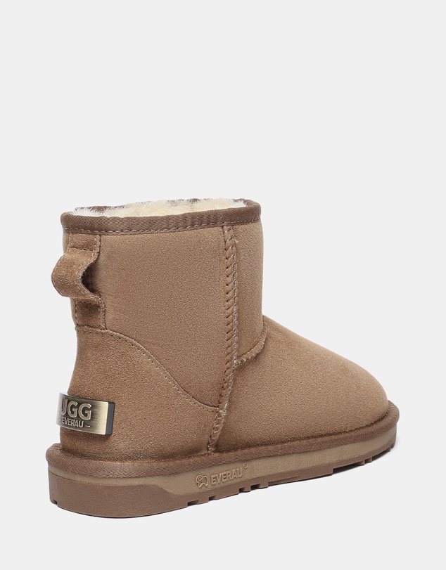 EVERAU - EverAU Ugg Mini Classic Double Faced Sheepskin Upper UGG Boots