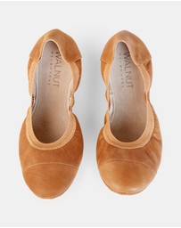 Walnut Melbourne - Ava Leather Ballet