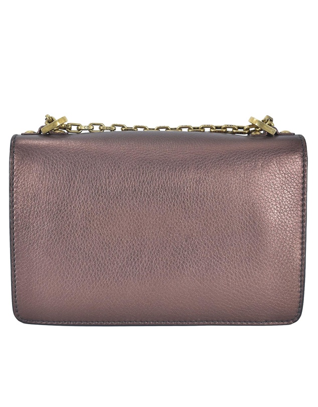 Pre-Loved by Azura Reborn - Pre-Loved Jadior Crossbody Metallic Leather