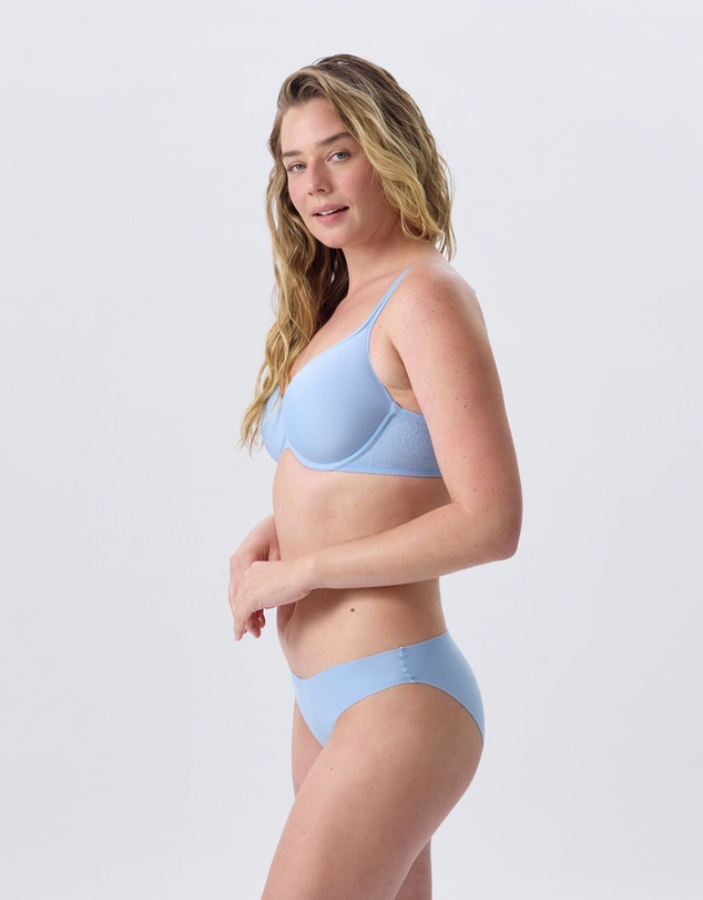 Bras N Things - Pure Body Full Cup Bra - Light Blue