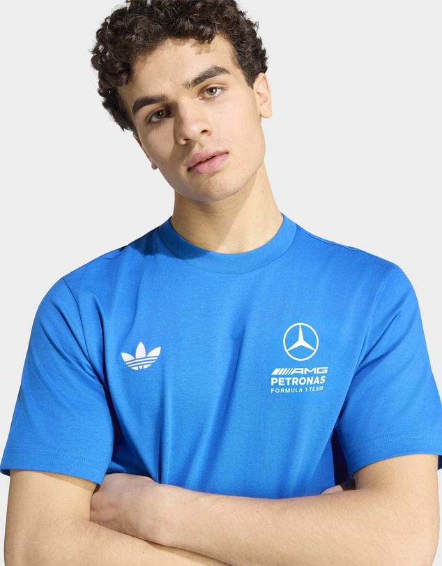 adidas Performance - MERCEDES - AMG PETRONAS FORMULA 1 TEAM BLUE WONDER TEE Mens
