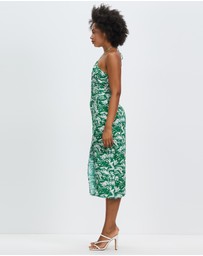 Third Form - Marble Draw In Slip Dress