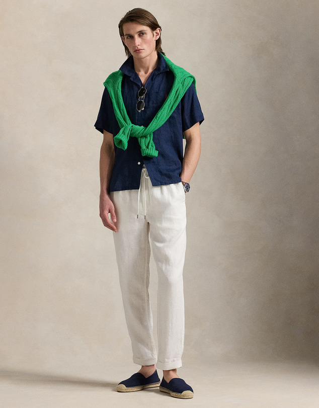 Polo Ralph Lauren - ICONIC EXCLUSIVE - Classic Fit Linen Camp Shirt