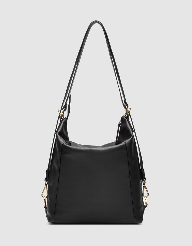 Florence - Regina Black 3-in-1 Convertible Backpack