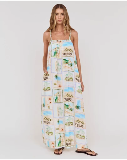 MINKPINK - Viva Braided Strap Maxi Dress