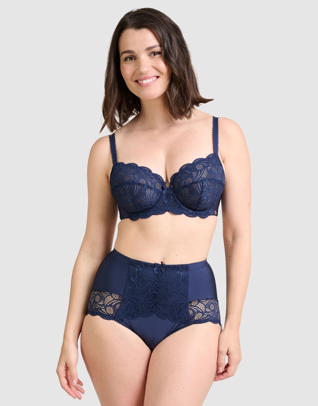 Sans Complexe - Ariane Lace & Microfiber High Waist Brief
