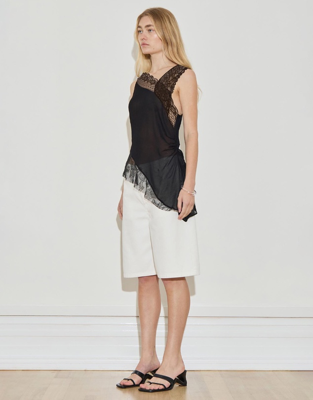 Maison Essentiele - Deconstructed Lace Top