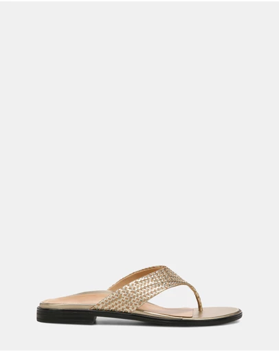 Vionic - Agave Toe Post Sandal - Gold
