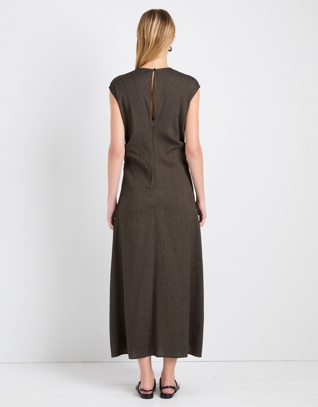 Proenza Schouler White Label - Miranda Dress In Linen Slub