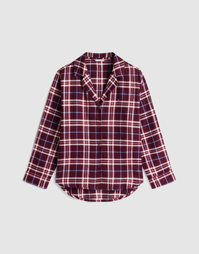 Tommy Hilfiger - Essential Flannel Long Sleeve Pyjama Set
