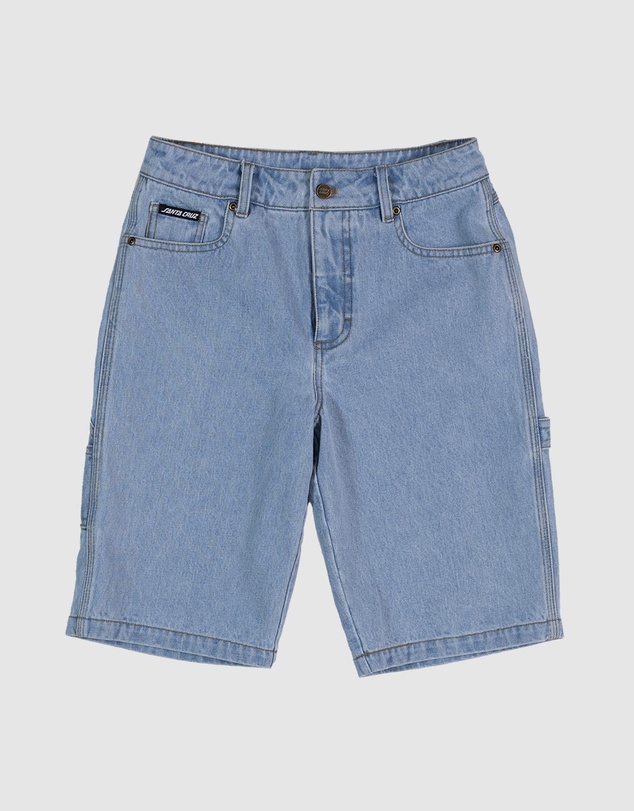 Santa Cruz - Classic Dot Carpenter Jean Shorts - Teens
