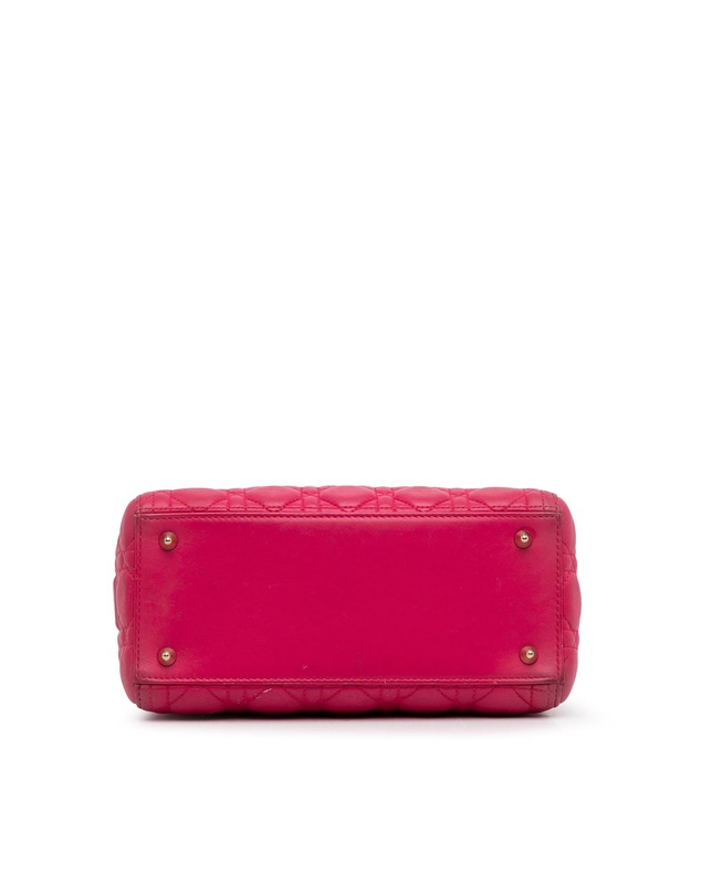 Pre-Loved by Azura Reborn - Pre-Loved Medium Lambskin Cannage Lady Dior