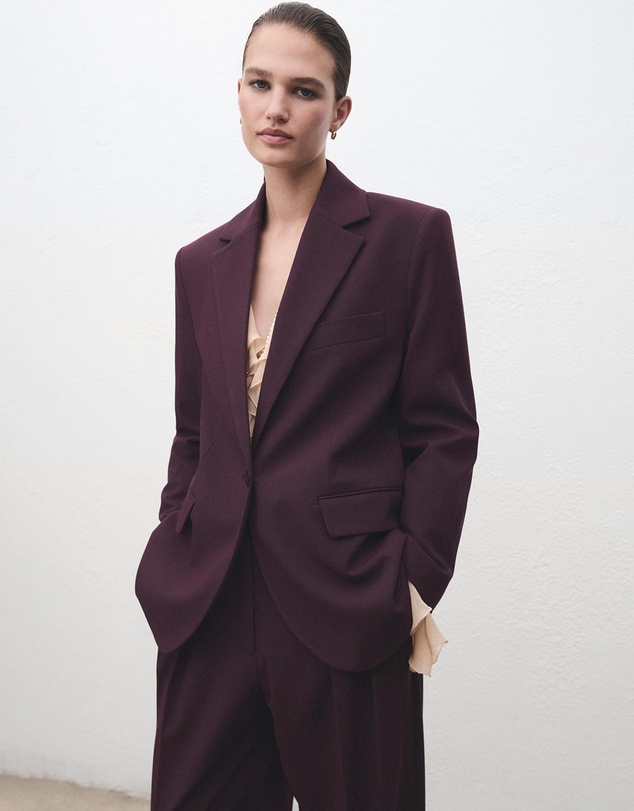 M.N.G - Straight-Fit Suit Jacket