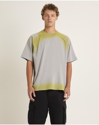 Black Noise White Rain - Liminal Sprayed T-Shirt