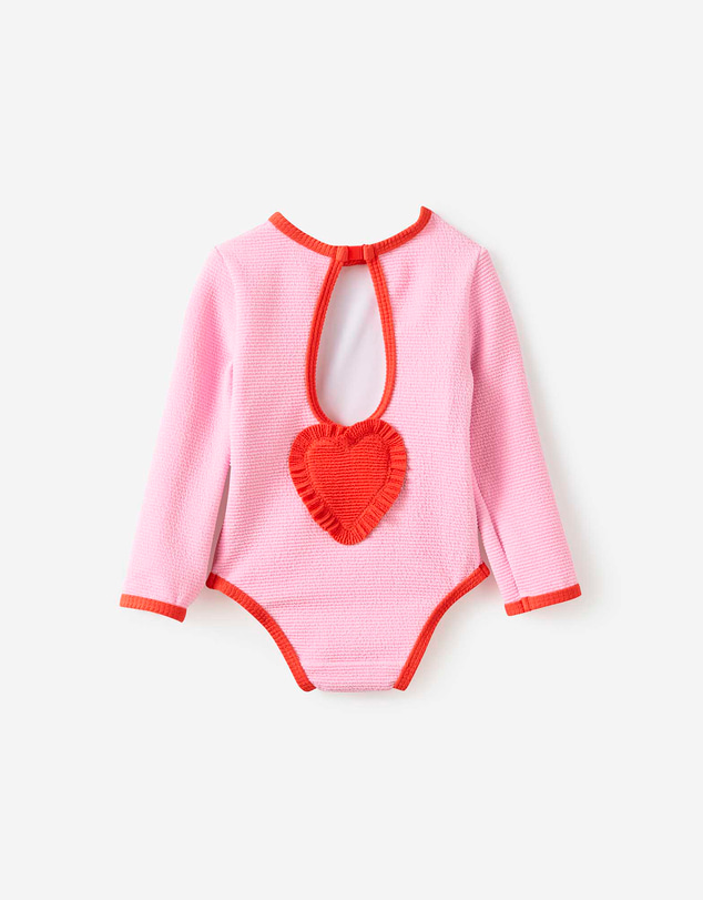 Cotton On Kids - Baby Long Sleeve Keyhole Back Swimsuit