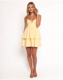 Petal & Pup - Aeliana Mini Dress - Yellow