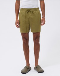 AERE - Euro Resort Linen Shorts