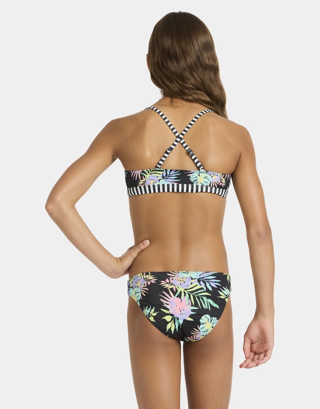 Roxy - Girls 4 to 16 Roxy Active Athletic Tri Set Two Piece