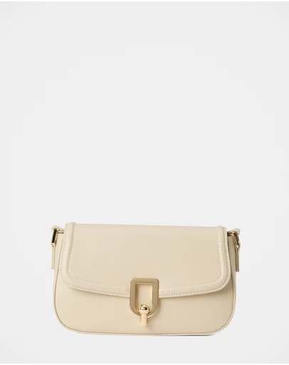 Forever New - Carly Curve Lock Shoulder Bag
