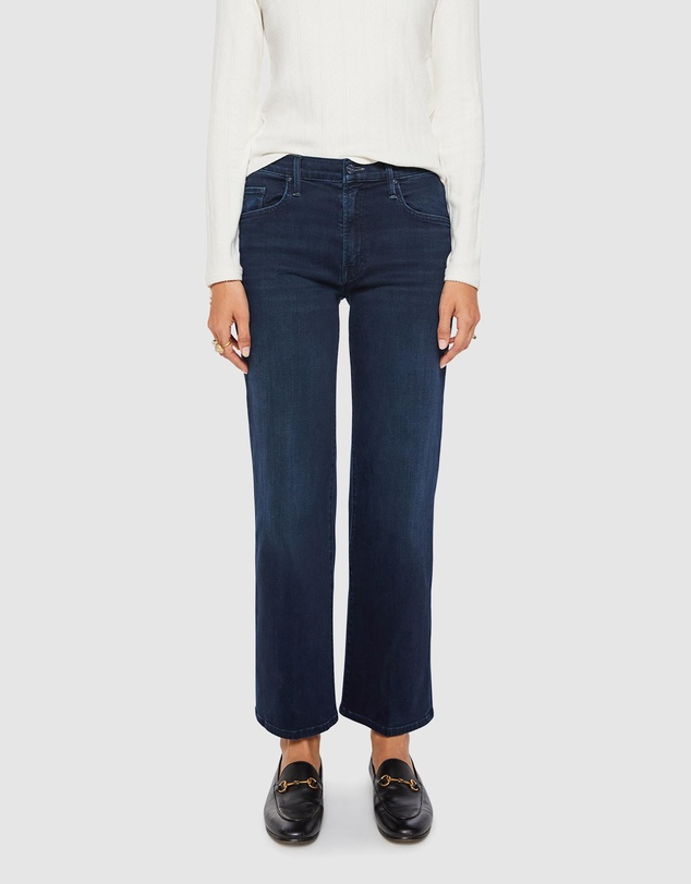 MOTHER - The Mid Rise Zip Rambler Ankle Jeans