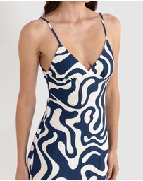 Rhythm - Waverly Bias Cut Midi Dress