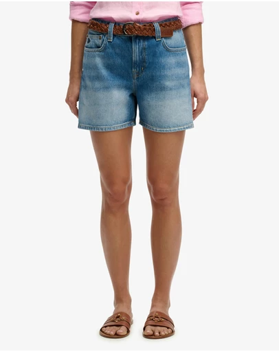 Superdry - Mid Rise Denim Short
