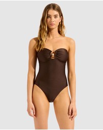 Seafolly - Palermo Ring Front Bandeau One Piece