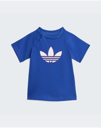 adidas Originals - Trefoil Shorts and Tee Set - Babies-Kids