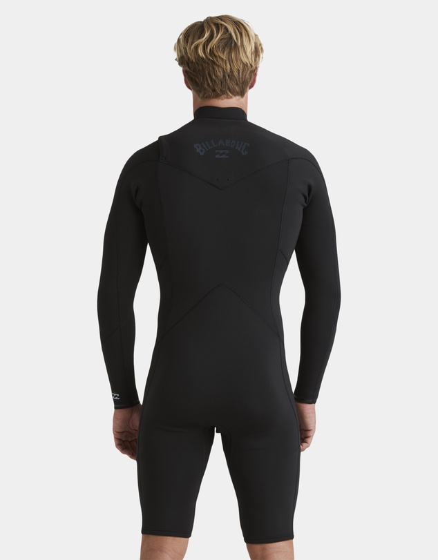 Billabong - Mens 2/2mm Revolution Natural Chest Zip Long Sleeve Springsuit