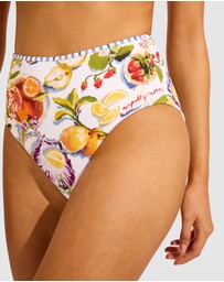 Seafolly - Riviera Coast High Waisted Bikini Bottom