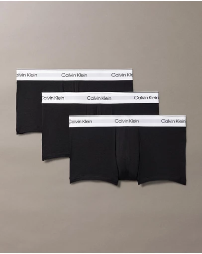 Calvin Klein - Icon Cotton Stretch 3 Pack Low Rise Trunks