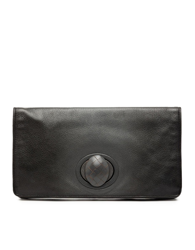 Pre-Loved by Azura Reborn - Pre-Loved Leather Turn Lock Clutch