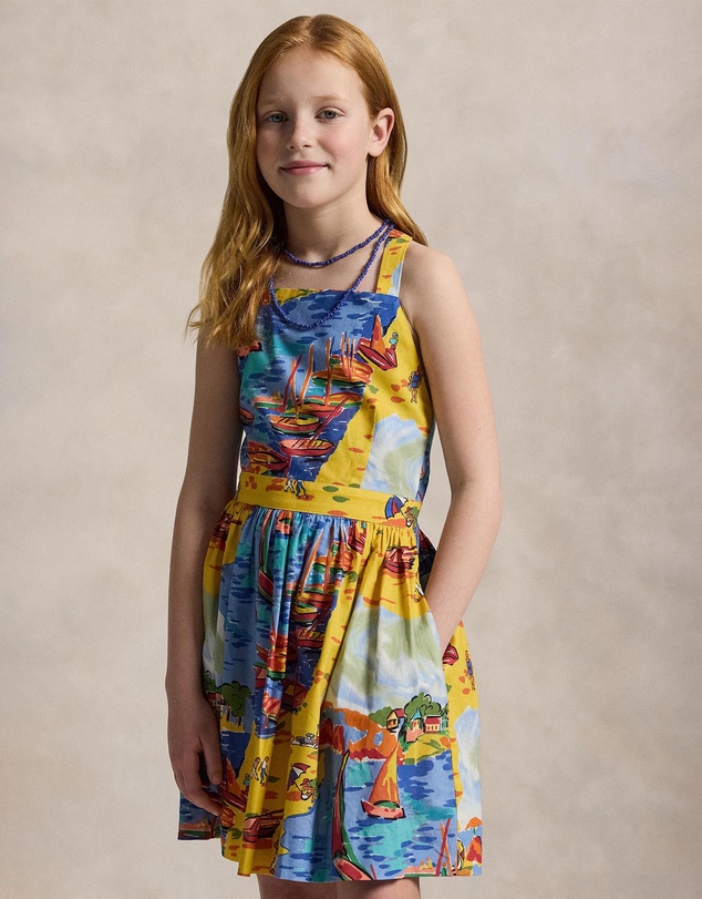 Polo Ralph Lauren - Riviera Print Cotton Dress - Teens