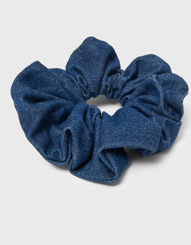 Maje - Denim scrunchie