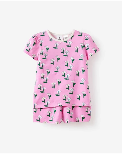 Cotton On Kids - Dreamdrift Puff Short Slv Pj Set