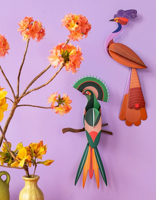 Studio Roof  - Wall Art Paradise Birds (B5) Gili