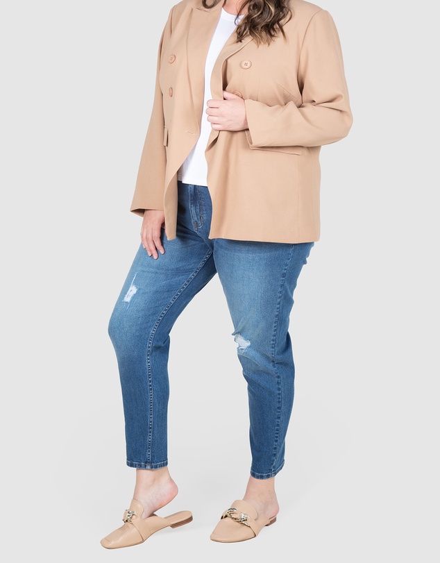 Love Your Wardrobe - Milly Distressed Stretch Jeans