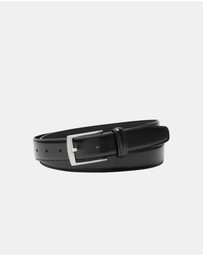 Buckle - Austin. Classic Leather Belt. 30mm width.