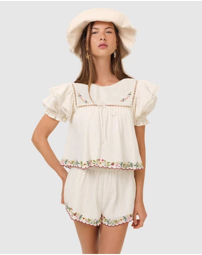 For Love & Lemons - Leah Top