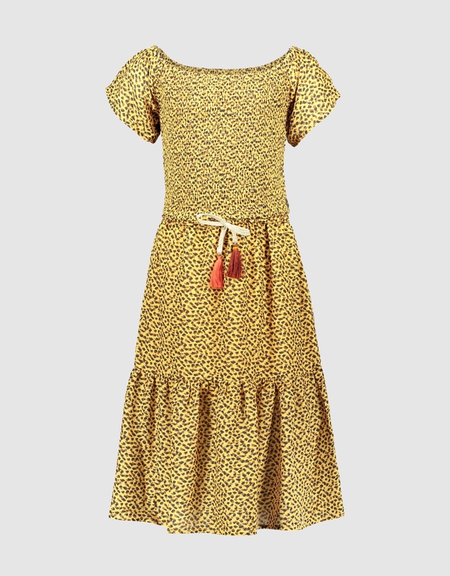 Like FLO - Panther Maxi Smock Dress - Kids-Teens