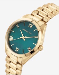 Michael Hill - Ladies' 32.5mm Dress Watch in Gold-Tone Stainless Steel
