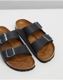 Birkenstock - Womens Arizona Oiled Leather Narrow Sandals