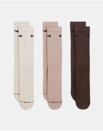 Nike - Nike Everyday Elevated Crew Socks 3-Pack