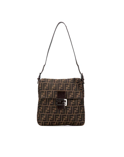 Pre-Loved by Azura Reborn - Pre-Loved fendi Baguette FF Zucca Shoulder Bag