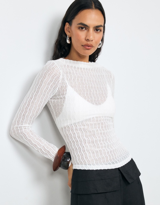 AERE - Valentina Long Sleeve Top