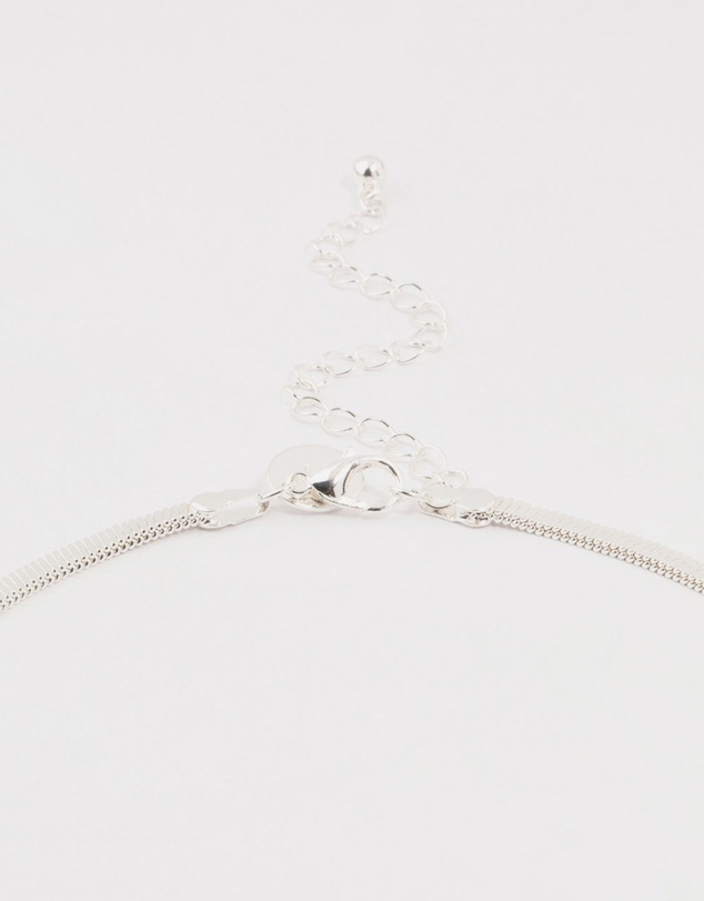 Lovisa - Silver Plated Clean Snake Chain Necklace