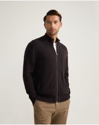 Oxford - Frankie Zip Up Cardigan