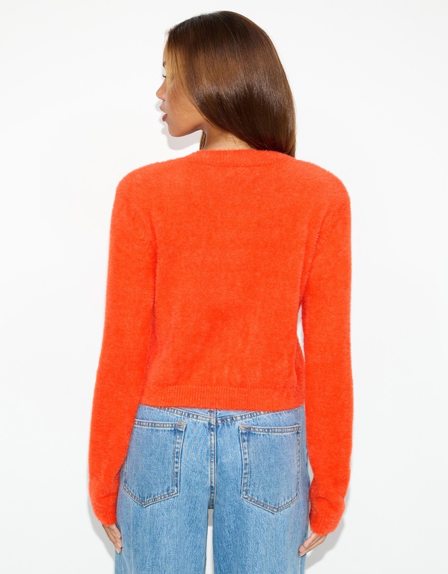 Dazie - Sloane Fuzzy Cardigan